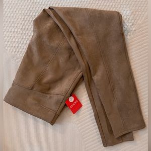 Spanx Faux suede leggings